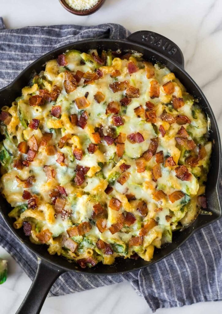 BrusselSproutMacandCheese