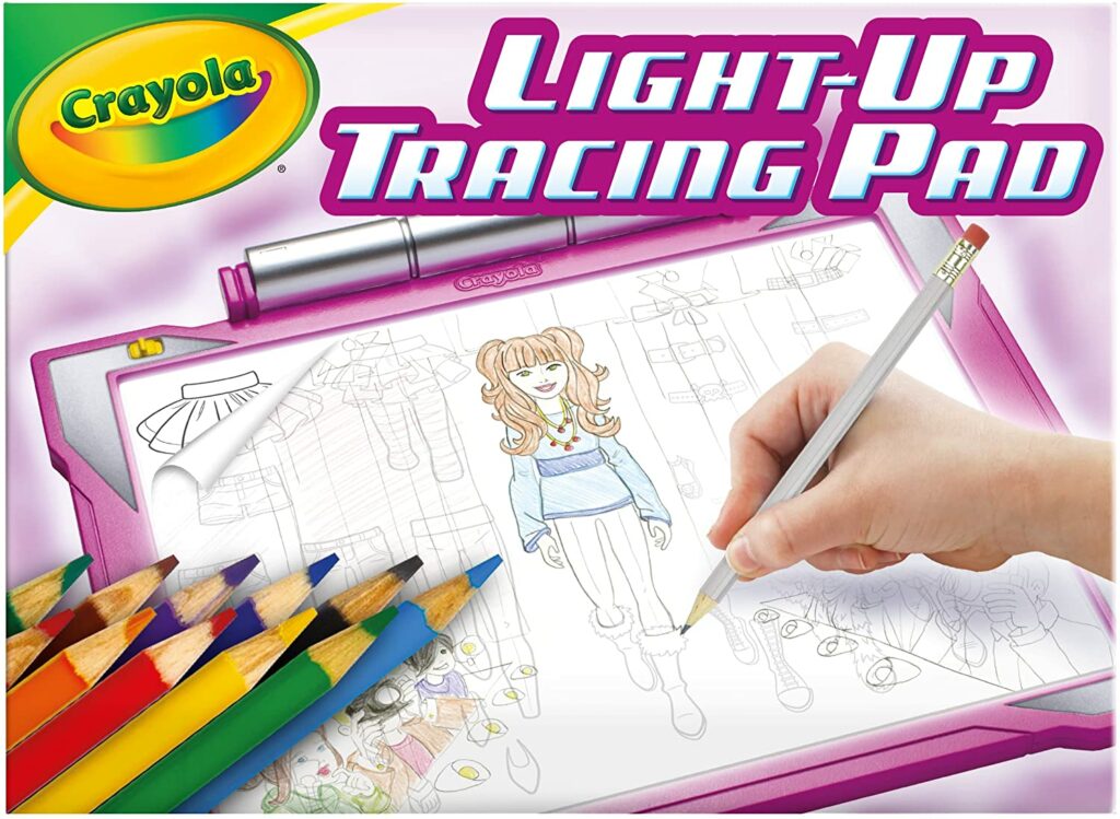 Light up tracing pad