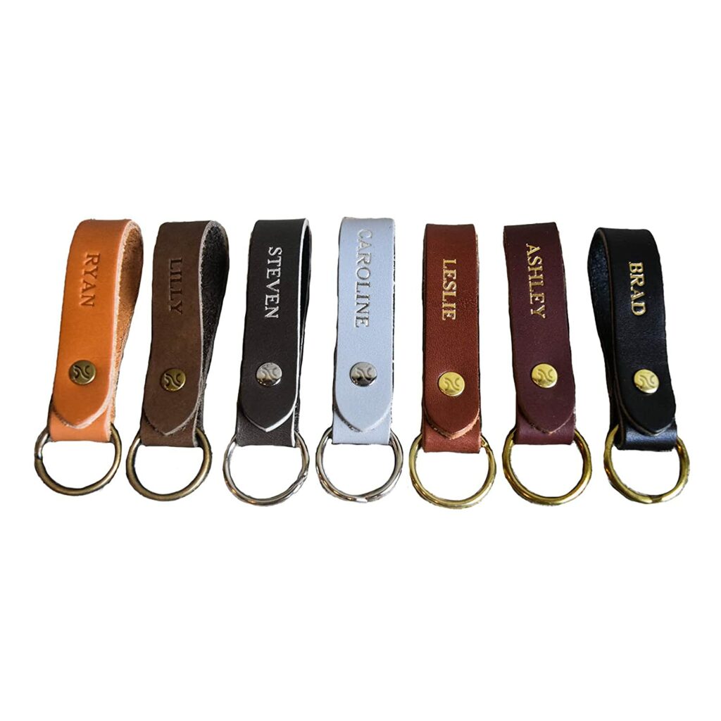 Leather Keychain