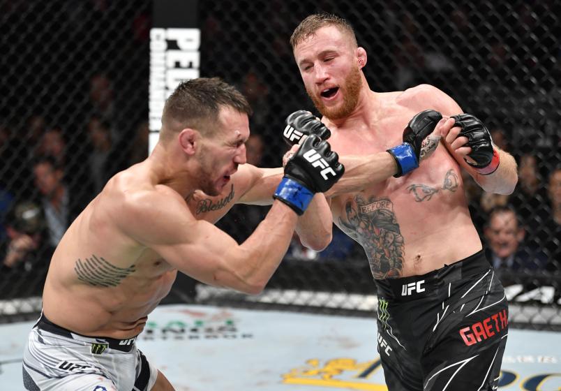 Justin Gaethje vs Michael Chandler