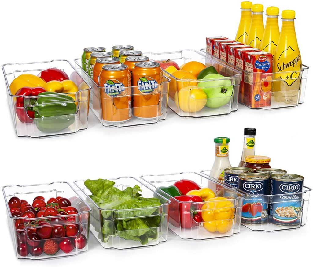 Refrigerator Organizer Bins