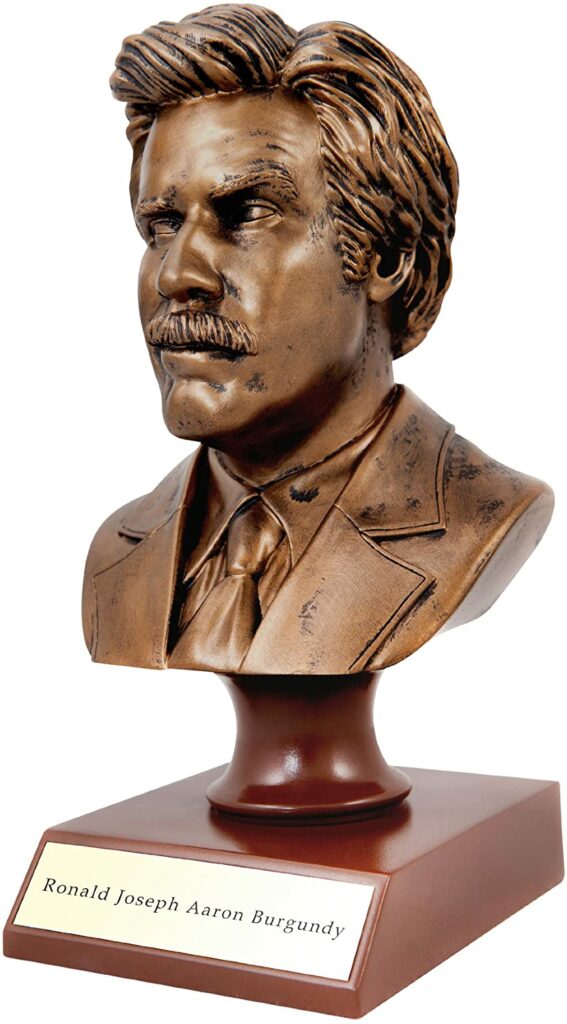 Anchorman Ron Burgundy Bust