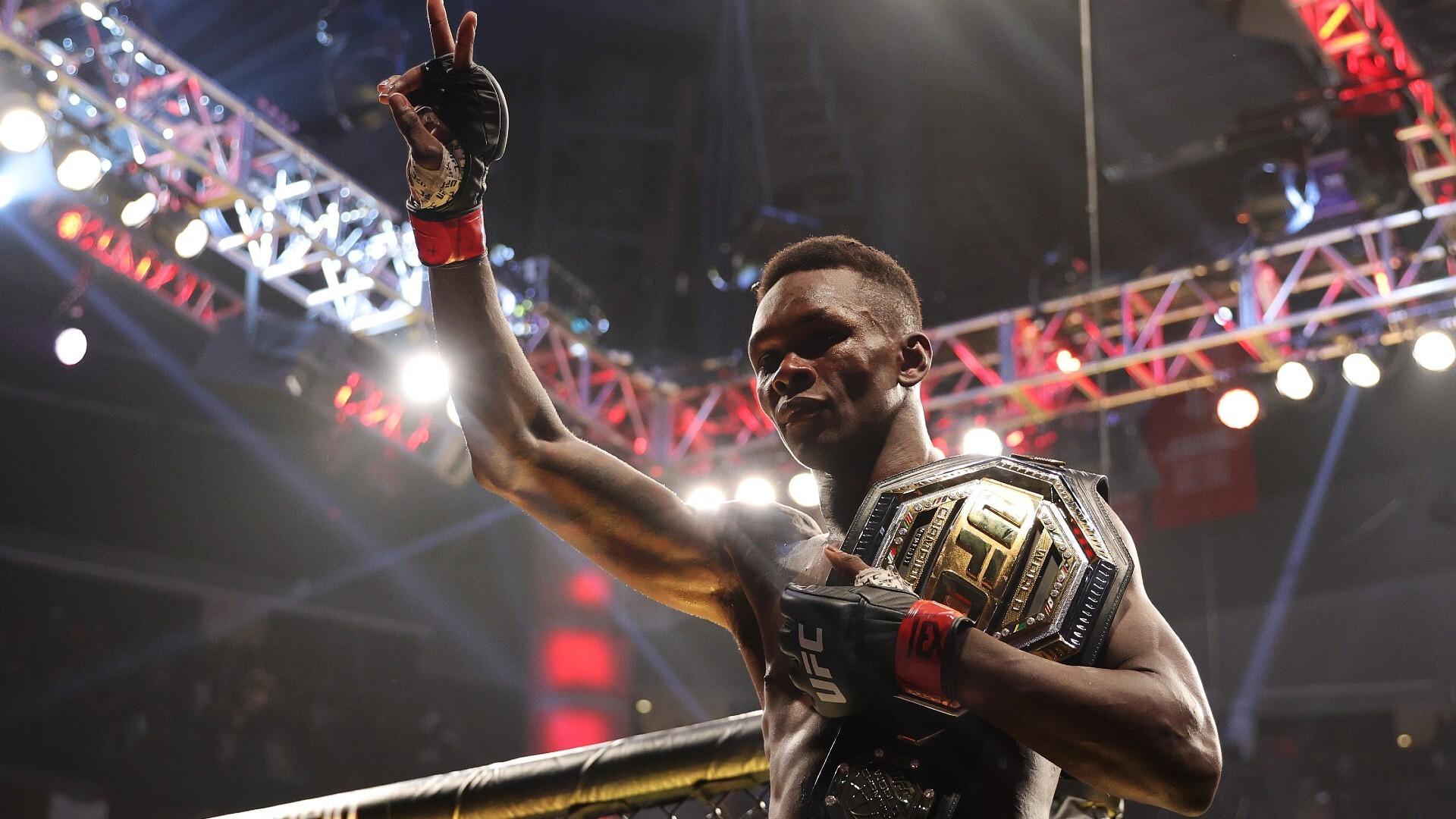 Israel Adesanya retains middleweight title