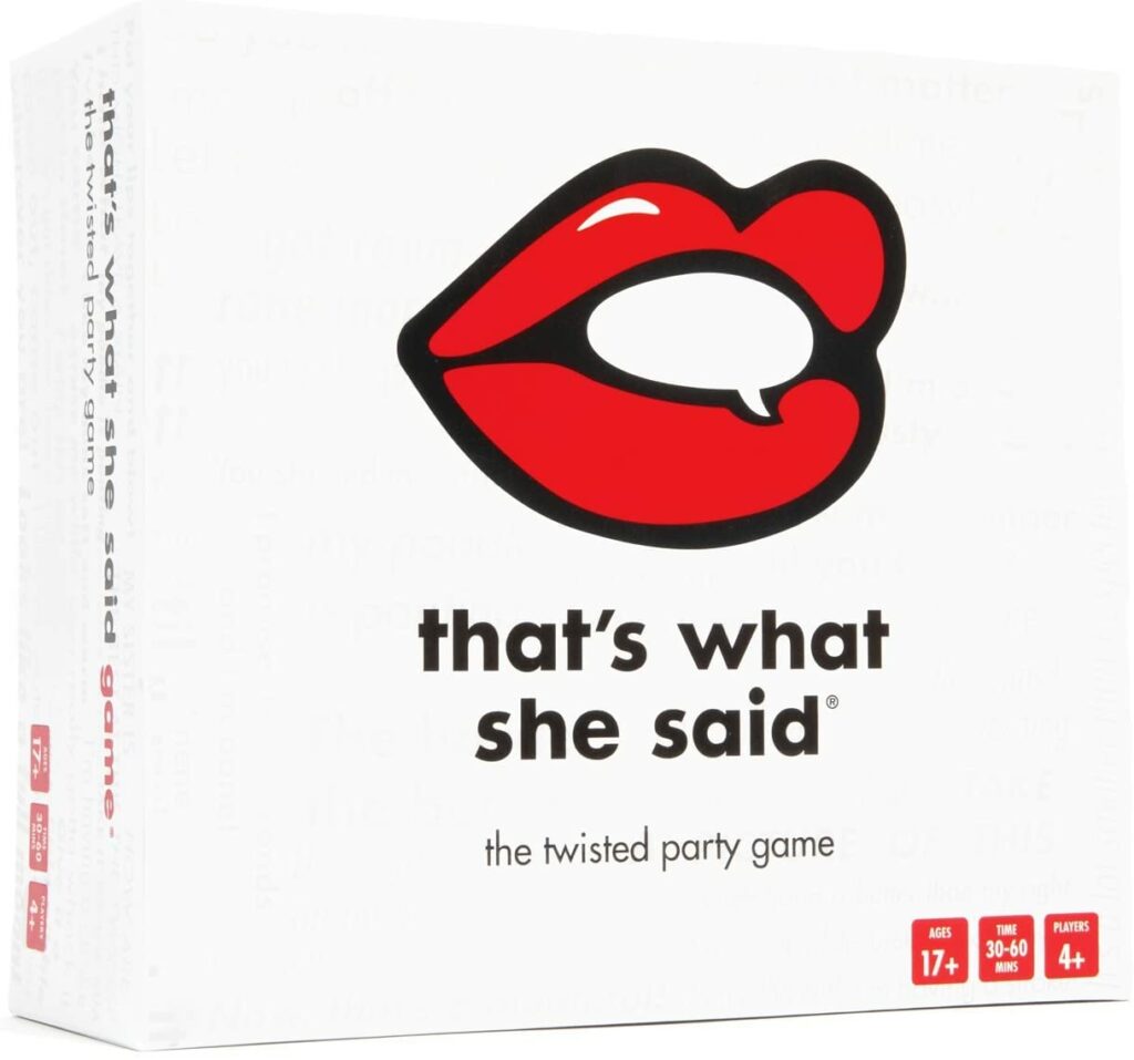 That's What She Said Game