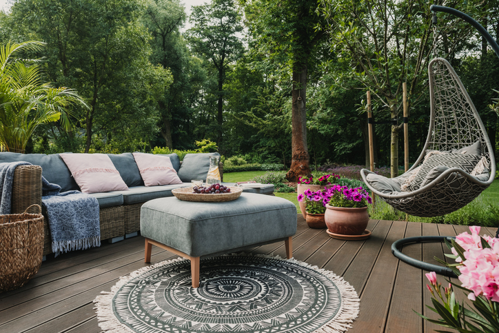 Garden patio