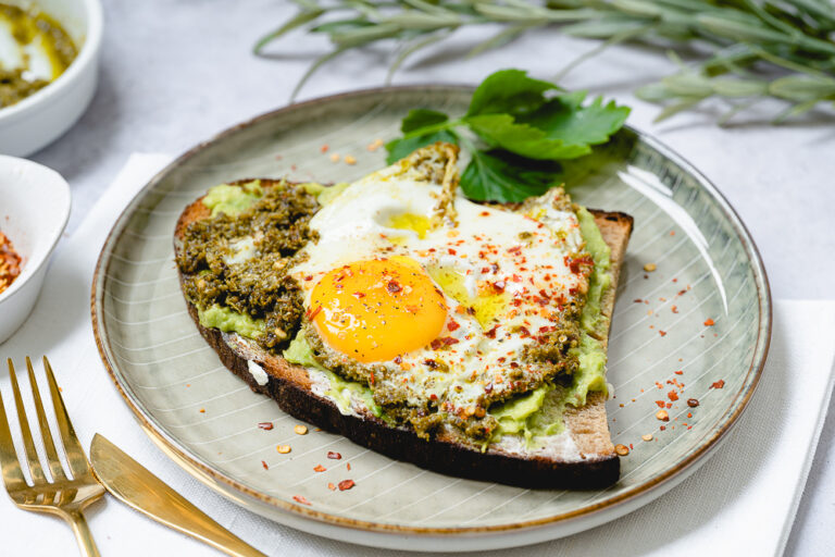 TikTok Pesto Eggs At Home Daily