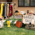 Nobody at garage sale